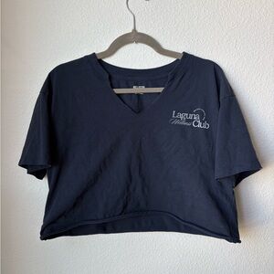 Hollister Navy Blue T-Shirt